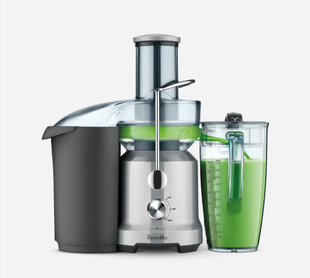 Breville Juice Fountain Cold 850 W Motor 3" Chute Dual Speed NEW